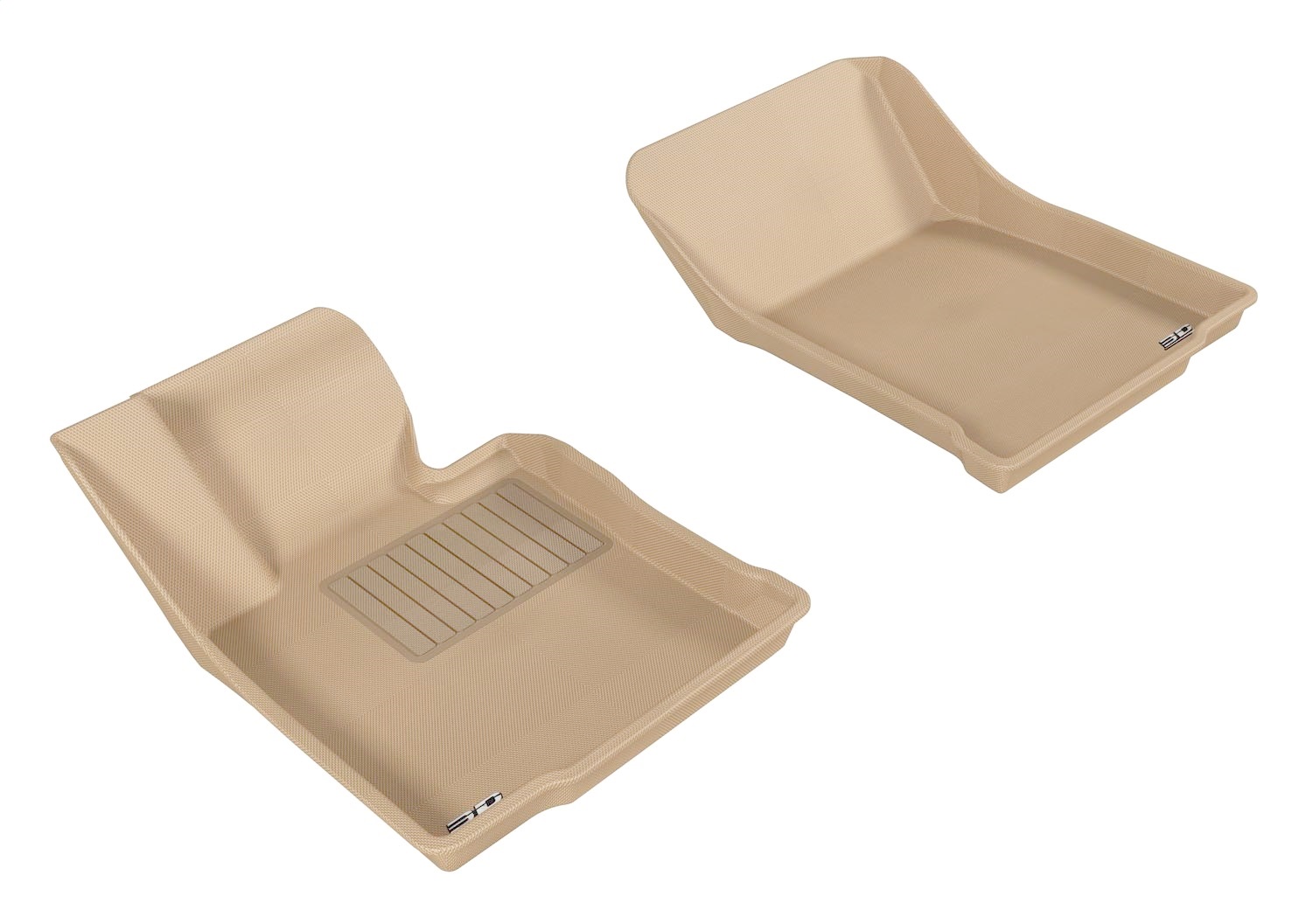 3D MAXpider L1MN00611502 - 2011-2016 Mini Countryman Kagu 1st Row Floormat - Tan