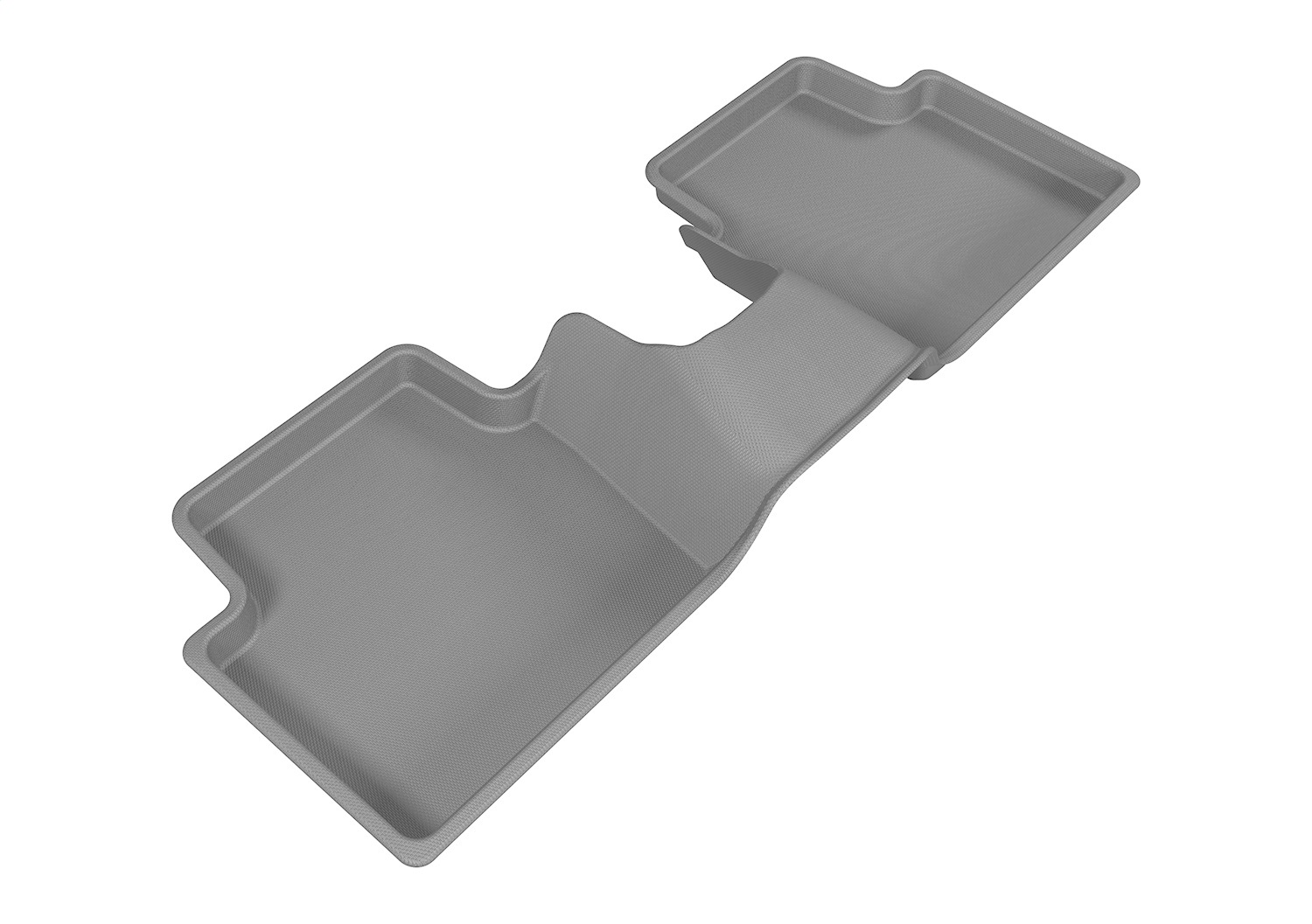 3D MAXpider L1MZ04821501 - 2016-2020 Toyota/Scion Yaris/Yaris Ia/Ia Kagu 2nd Row Floormats - Gray
