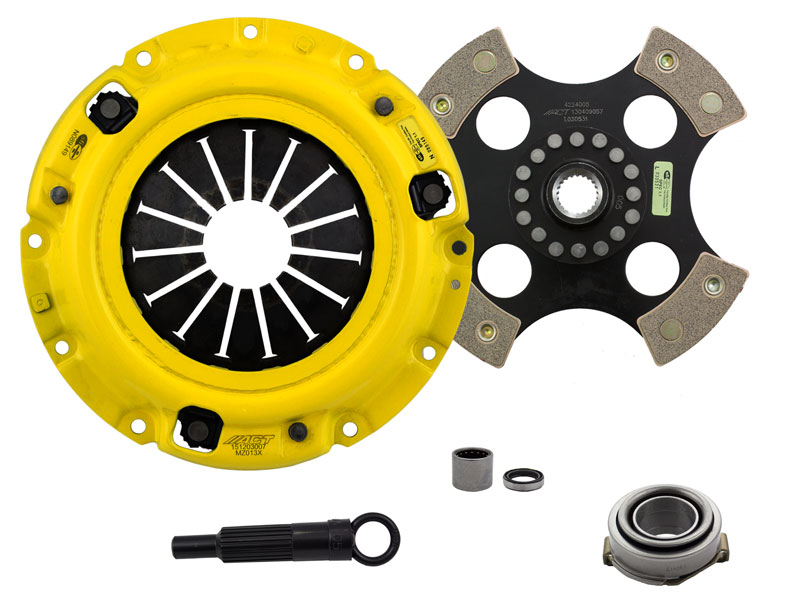 ACT ZX2-XTR4 - 1987 Mazda RX-7 XT/Race Rigid 4 Pad Clutch Kit ACT ZX2-XTR4 - 1987 Mazda RX-7 XT/Race Rigid 4 Pad Clutch Kit