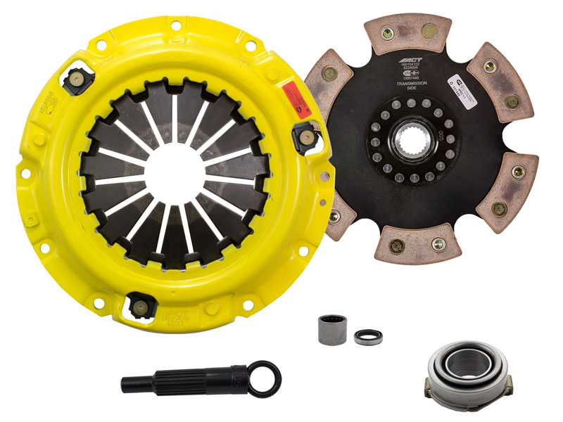 ACT ZX2-HDR6 - 1987 Mazda RX-7 HD/Race Rigid 6 Pad Clutch Kit