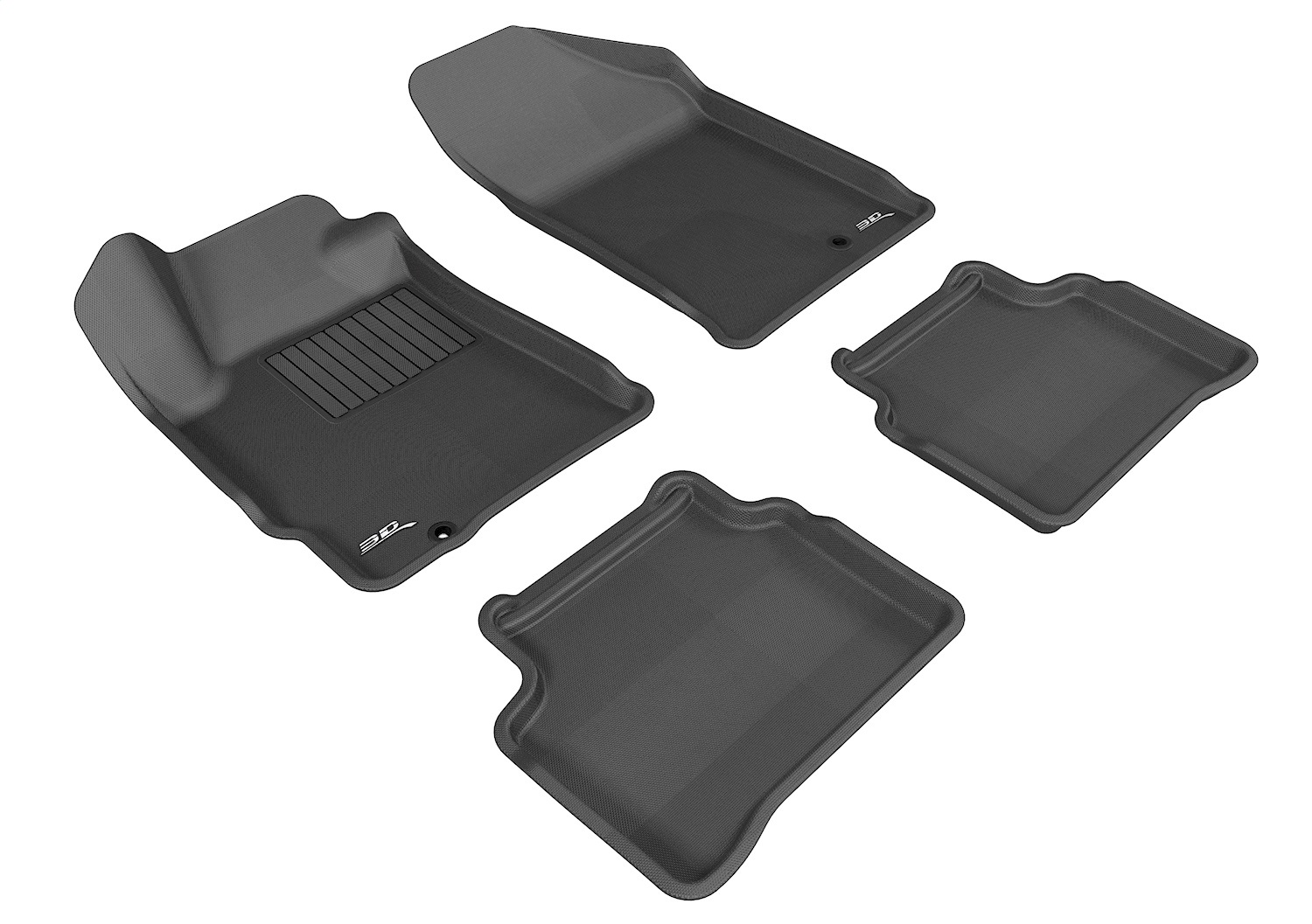 3D MAXpider L1NS06201509 - 2007-2012 Nissan Altima Kagu 1st & 2nd Row Floormats - Black 3D MAXpider L1NS06201509 - 2007-2012 Nissan Altima Kagu 1st & 2nd Row Floormats - Black