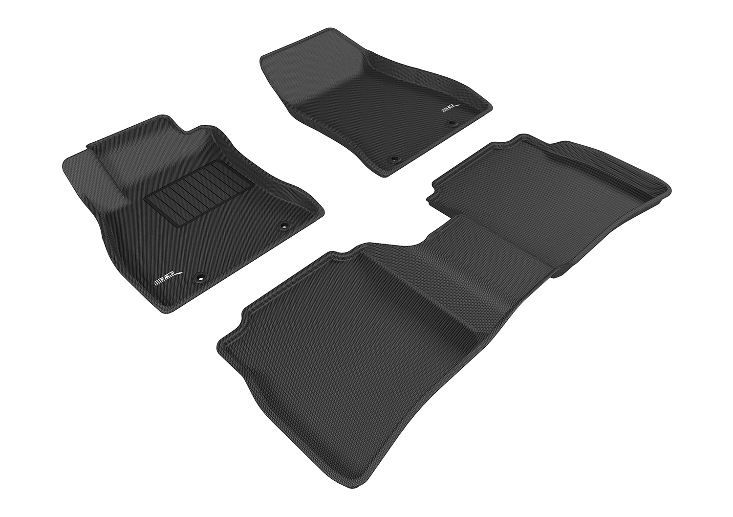 3D MAXpider L1NS07601509 - 2013-2019 Nissan Sentra Kagu 1st & 2nd Row Floormats - Black 3D MAXpider L1NS07601509 - 2013-2019 Nissan Sentra Kagu 1st & 2nd Row Floormats - Black