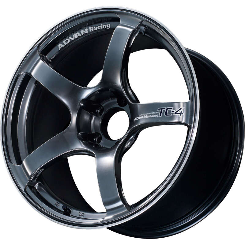 Advan YAD8J38WHB - TC4 18x9.5 +38 5-120 Racing Hyper Black Wheel Advan YAD8J38WHB - TC4 18x9.5 +38 5-120 Racing Hyper Black Wheel