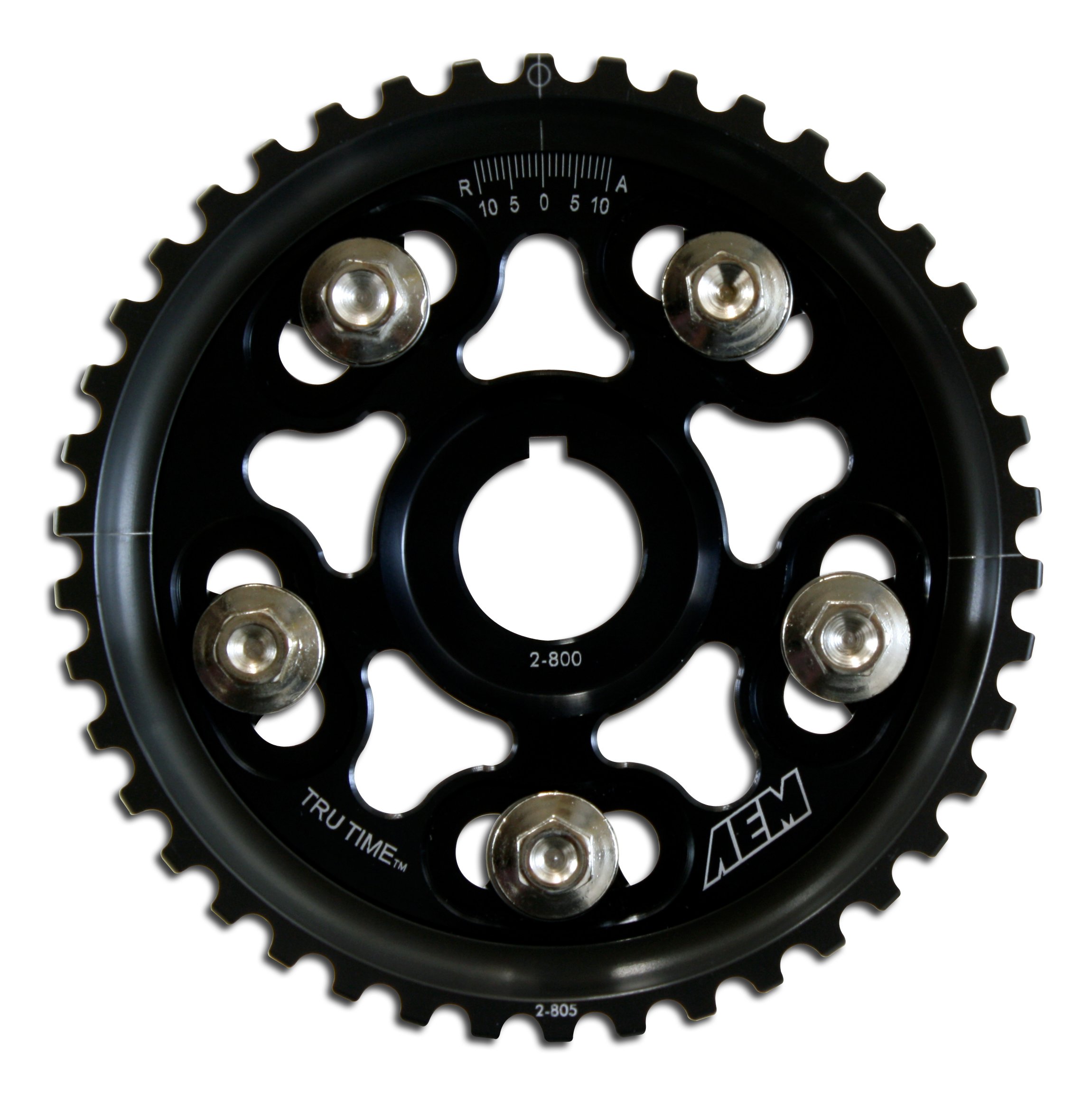 AEM 23-801BK - 92-01 Honda Prelude Si VTEC/ Base & SH True Black Tru-Time Cam Gear