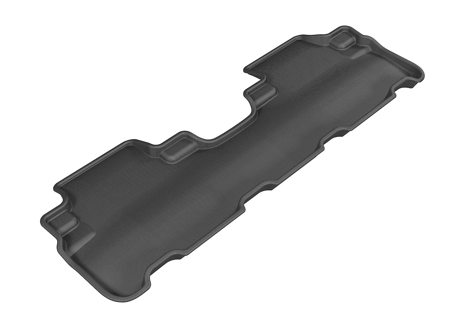 3D MAXpider L1TY16321509 - 2014-2019 Toyota Highlander Kagu 2nd Row Floormats - Black