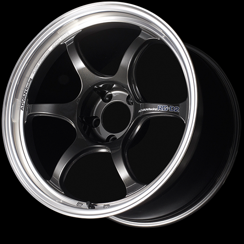 Advan YAT8J40DMBG - RG-D2 18x9.5 +40mm 5-100 Machining & Black Gun Metallic Wheel Advan YAT8J40DMBG - RG-D2 18x9.5 +40mm 5-100 Machining & Black Gun Metallic Wheel