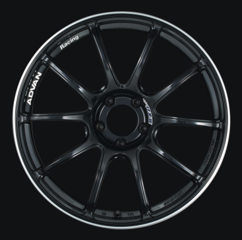 Advan YAZ7G54EB - RZII 17x8 +54 5-114.3 Racing Gloss Black & Ring Wheel Advan YAZ7G54EB - RZII 17x8 +54 5-114.3 Racing Gloss Black & Ring Wheel