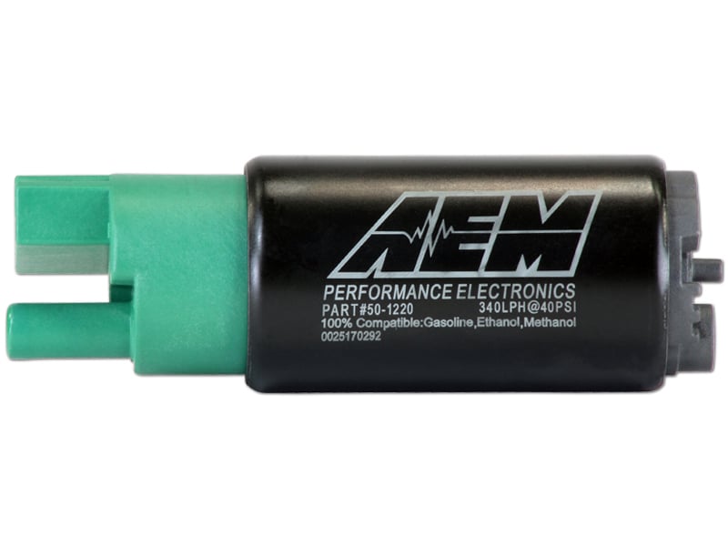AEM 50-1220 - 340LPH 65mm Fuel Pump Kit w/o Mounting Hooks - Ethanol Compatible AEM 50-1220 - 340LPH 65mm Fuel Pump Kit w/o Mounting Hooks - Ethanol Compatible
