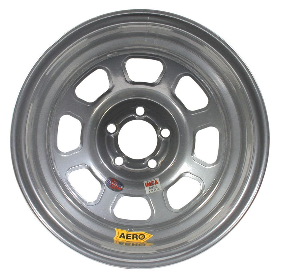 Aero Race Wheels 52-084510 - 15x8 1in 4.50 Silver