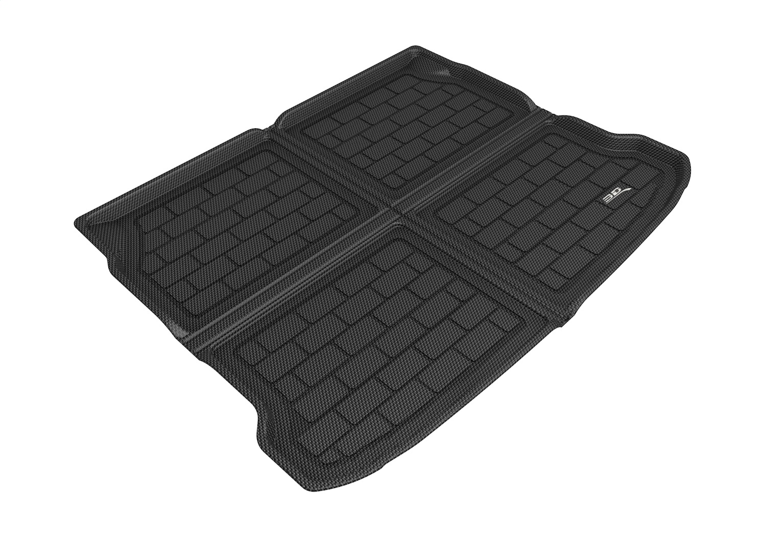 3D MAXpider M1MZ0681309 - 19-21 Mazda Mazda3 Hatchback Kagu Cross Fold Cargo Liner - Black