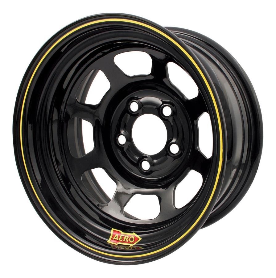 Aero Race Wheels 50-174730 - 15 X 7 3in. 4.75 Black
