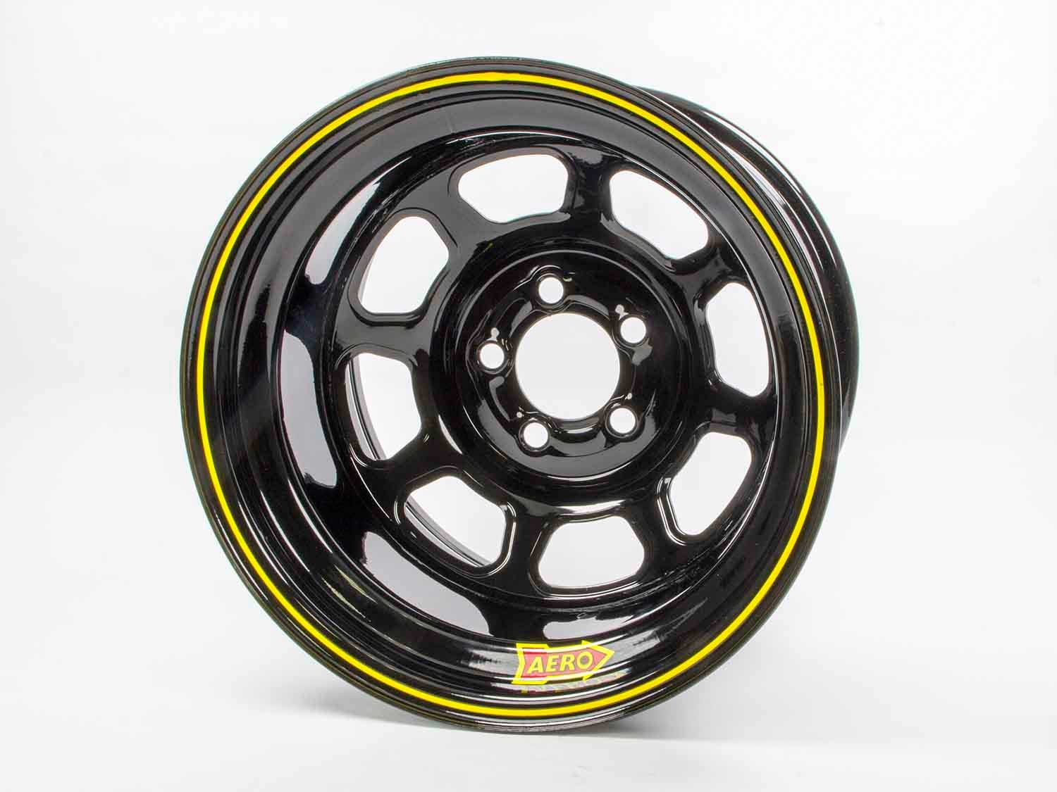 Aero Race Wheels 58-105030 - 15x10 3in 5.00 Black