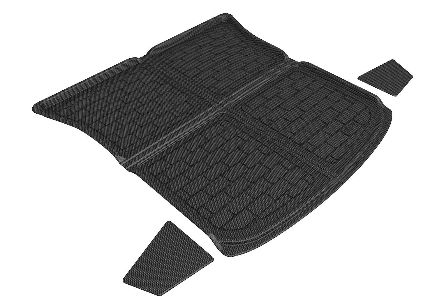3D MAXpider M1TL0171309 - 2020-2020 Tesla Model Y Kagu Cargo Liner - Upper Rear - Black
