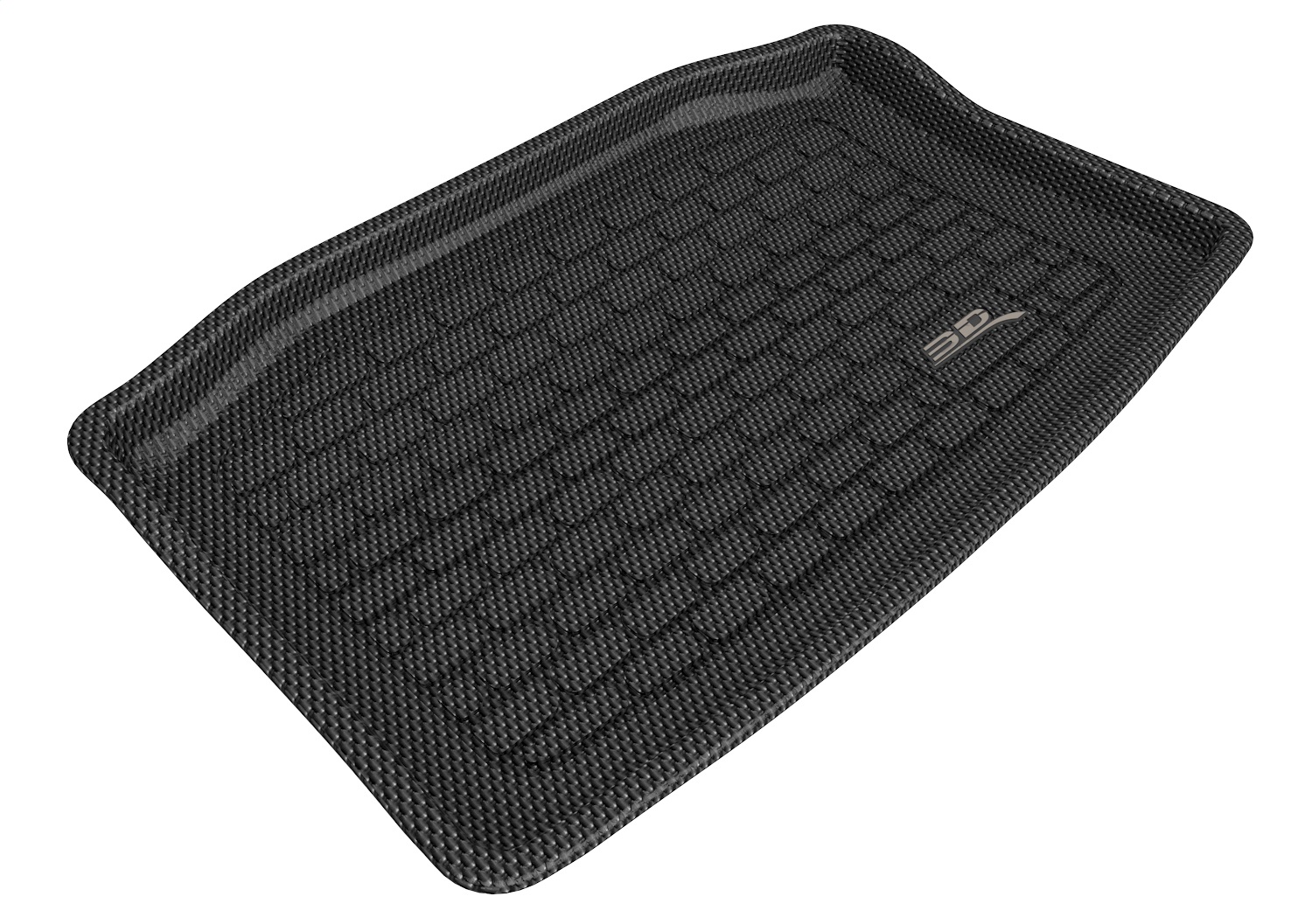 3D MAXpider M1TL0151309 - 2018-2021 Tesla Model 3 Rear Lower Kagu Cargo Liner - Black