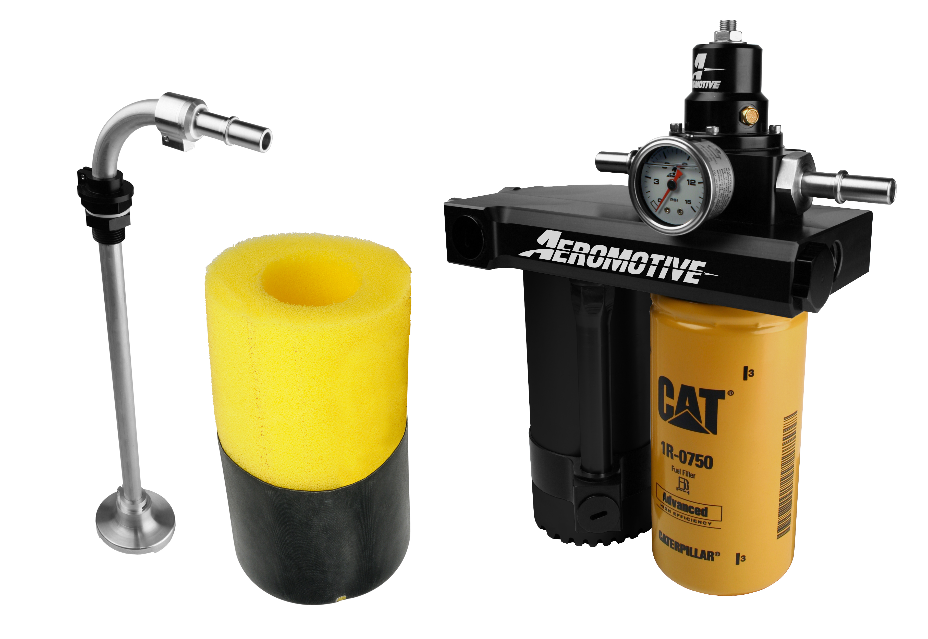 Aeromotive 11803 - Fuel Pump - 01-10 Duramax Retro Fit Kit for 1/2in Lines