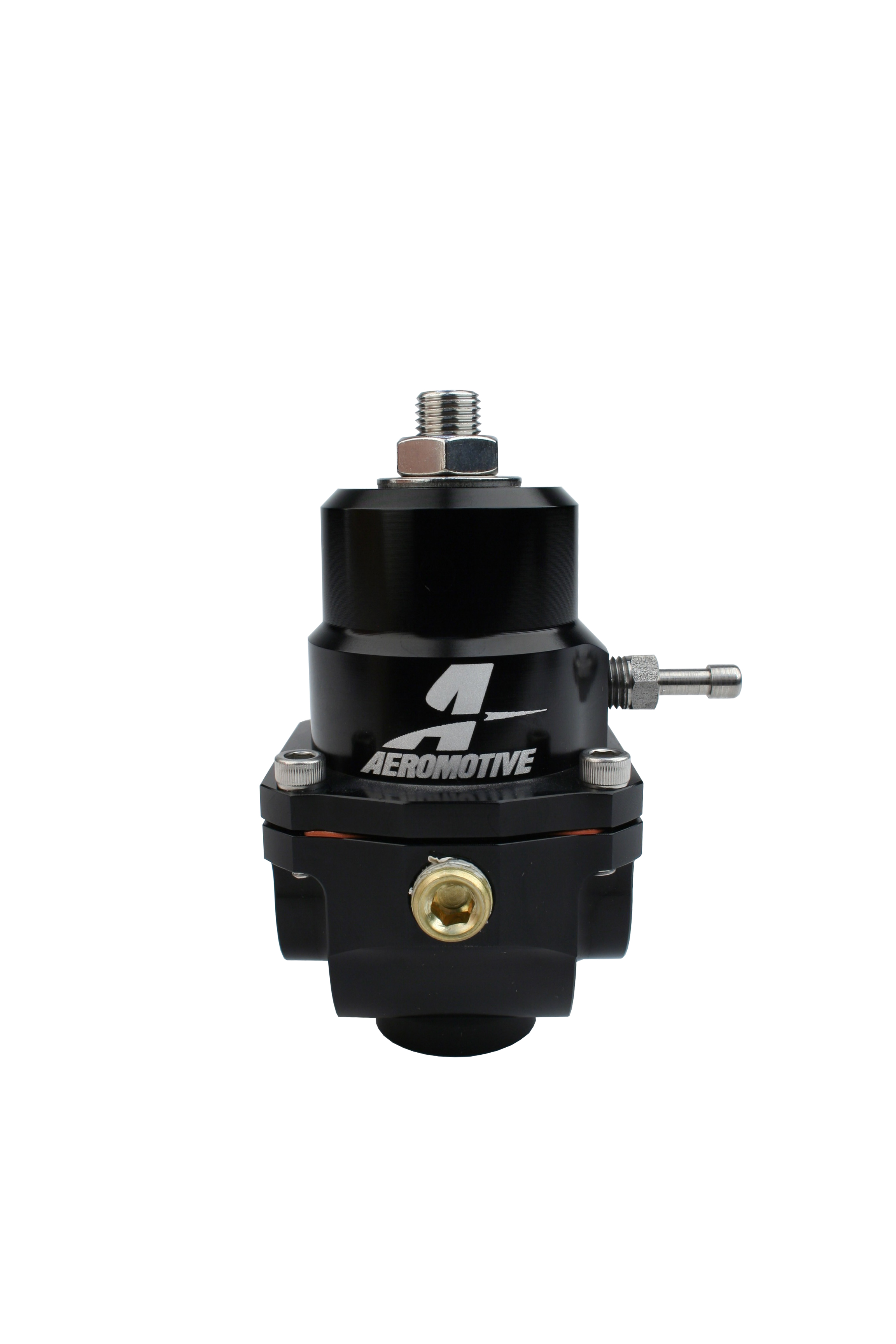 Aeromotive 13304 - Adjustable Regulator - 3-15PSI - .313 Valve - (2) -08 Inlets/ -08 Return Aeromotive 13304 - Adjustable Regulator - 3-15PSI - .313 Valve - (2) -08 Inlets/ -08 Return