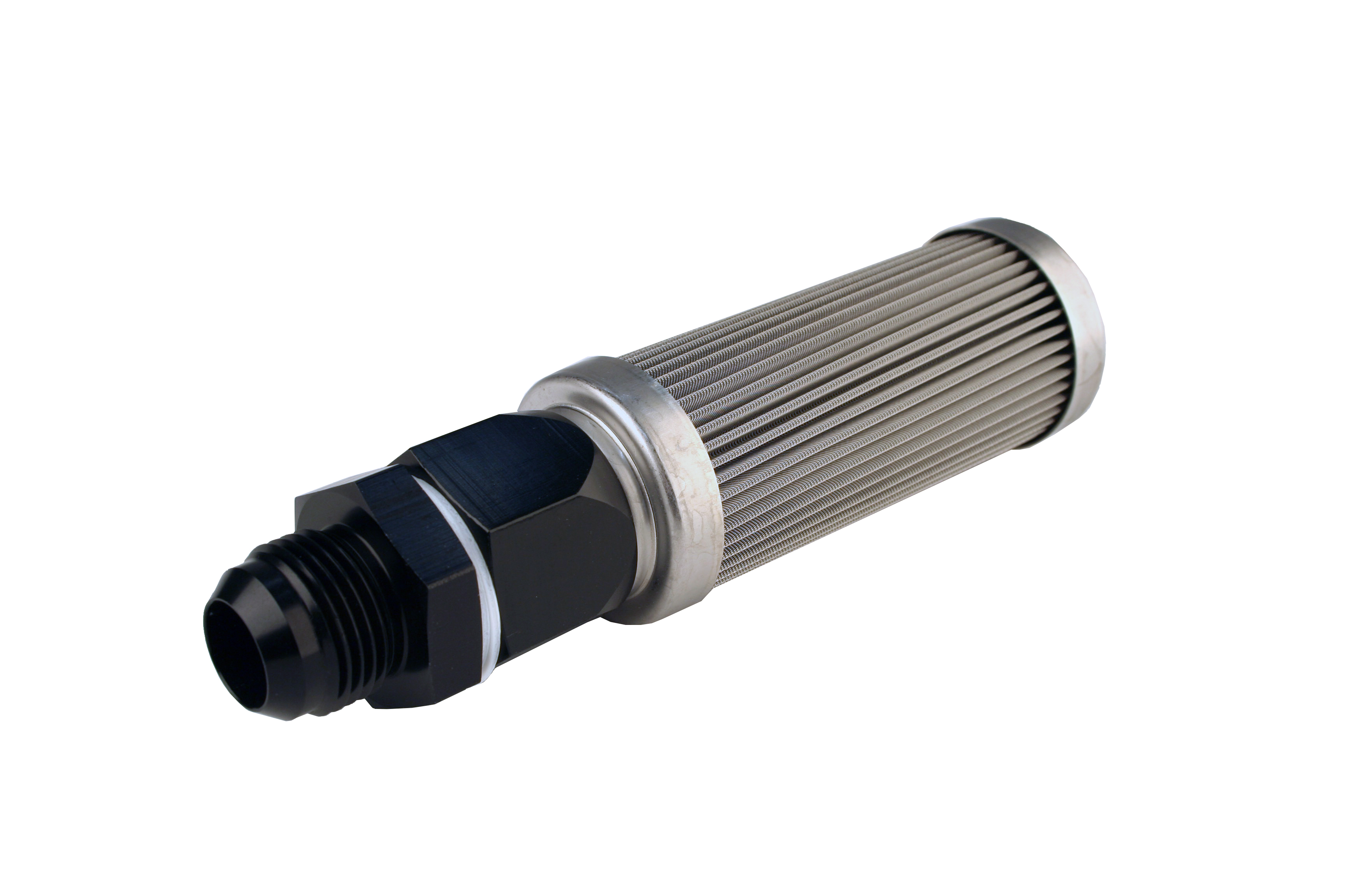 Aeromotive 12613 - Stealth In-Tank -12AN Bulkhead 100 Micron Stainless Steel Fuel Filter Aeromotive 12613 - Stealth In-Tank -12AN Bulkhead 100 Micron Stainless Steel Fuel Filter