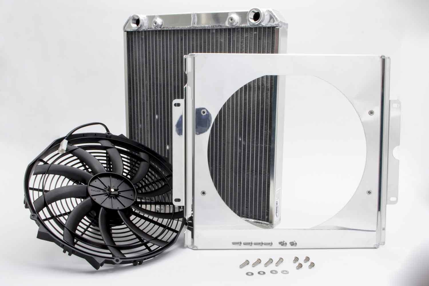 Afco Racing Products 80108N - Dragster Radiator w/ Fan and Shroud