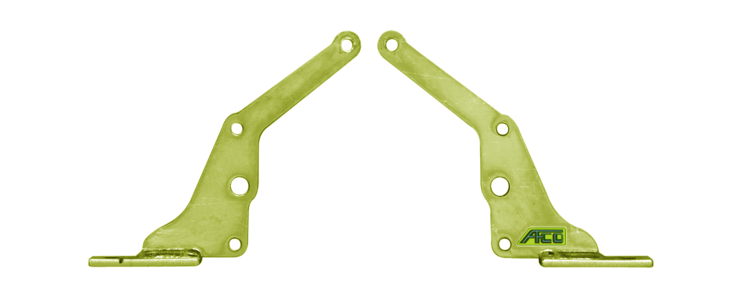 Afco Racing Products 80652 - Motor Mount - Bolt-On - Steel - Zinc Oxide - Rear - Chevy V8 - Pair Afco Racing Products 80652 - Motor Mount - Bolt-On - Steel - Zinc Oxide - Rear - Chevy V8 - Pair