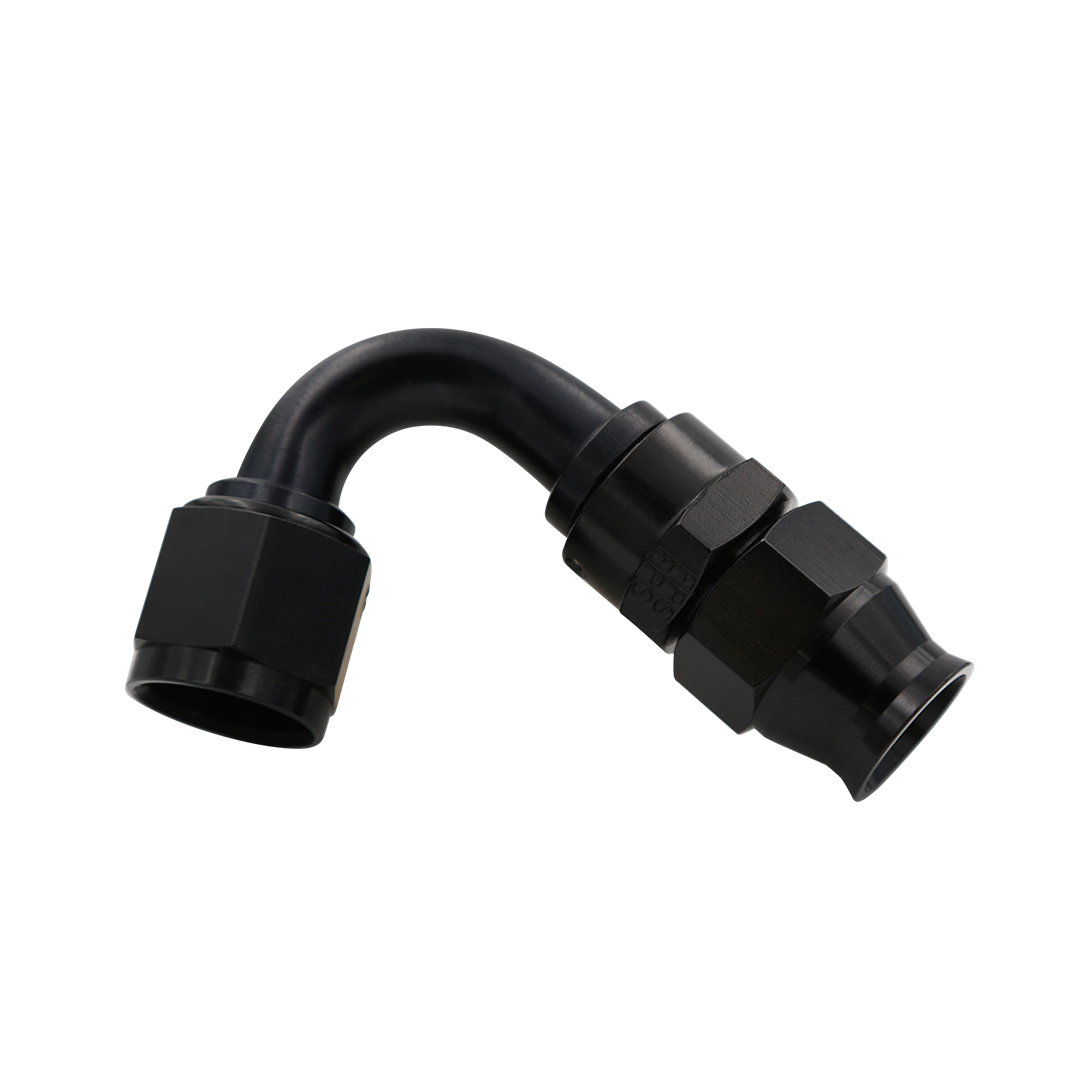 Aeromotive 15377 - Hose End, PTFE, AN-10, 120Deg, Blk Andz