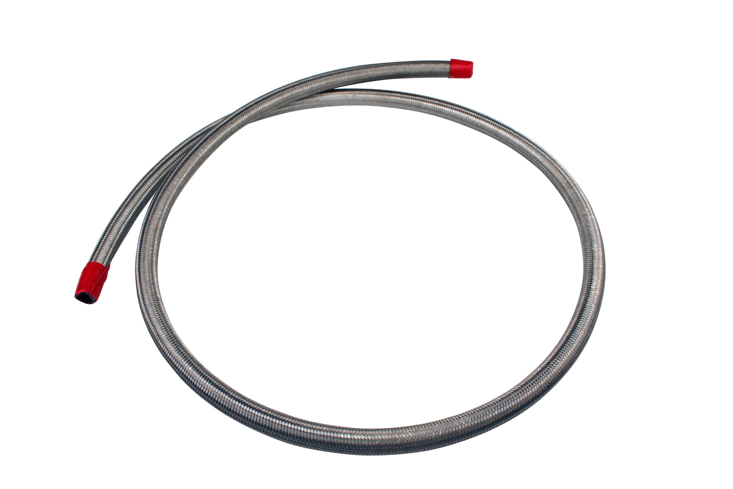 Aeromotive 15704 - SS Braided Fuel Hose - AN-08 x 4ft