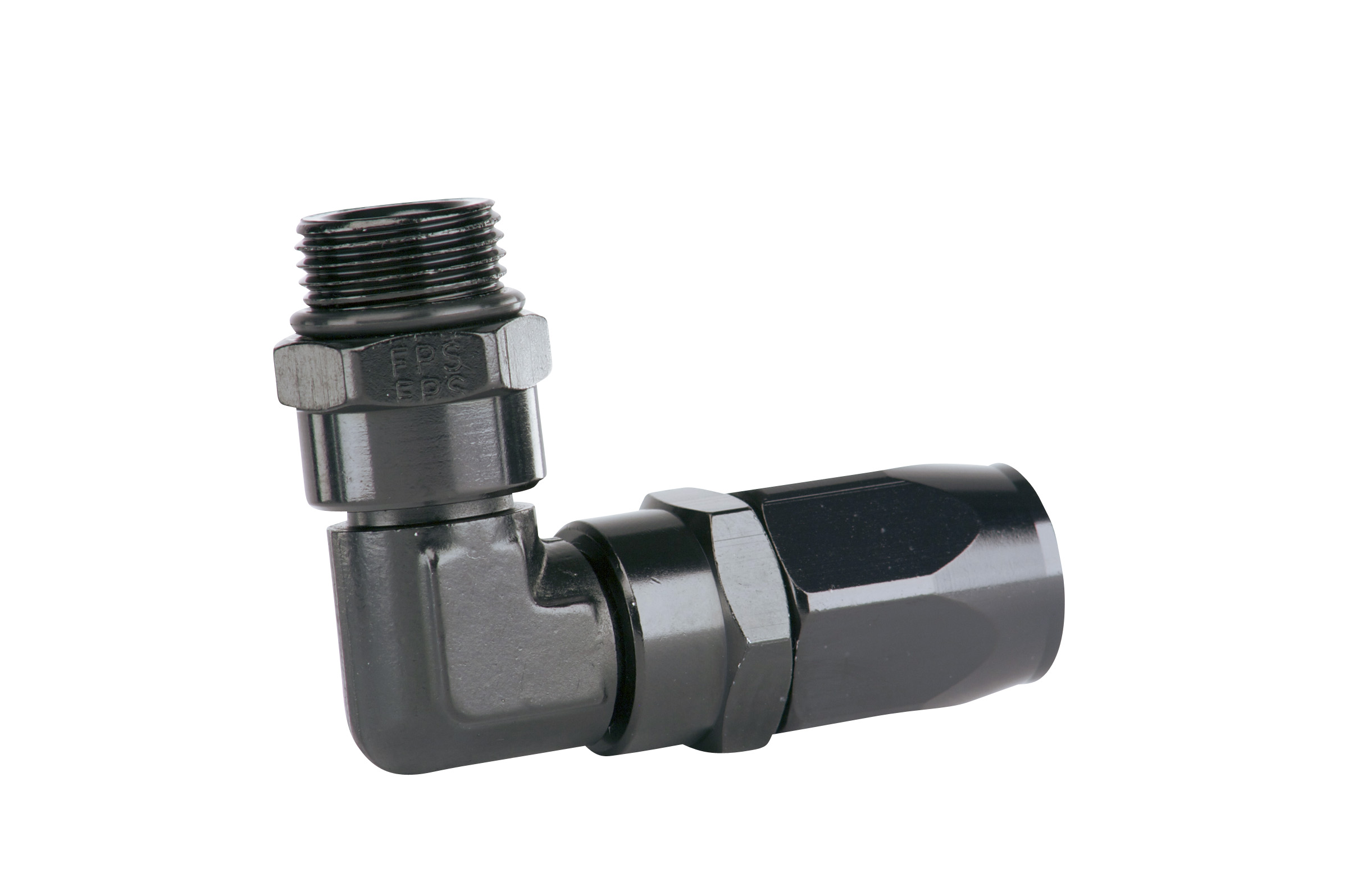 Aeromotive 15665 - AN-8 Male O-Ring Boss to 90 Deg Hose End Aeromotive 15665 - AN-8 Male O-Ring Boss to 90 Deg Hose End