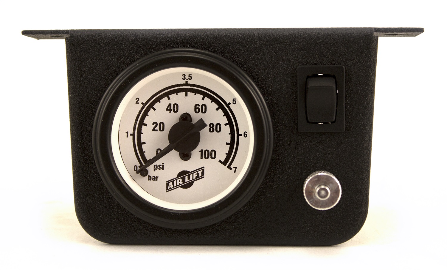 Air Lift 26156 - Single Needle Gauge W/ 2in Lighted Panel - 100 PSI Air Lift 26156 - Single Needle Gauge W/ 2in Lighted Panel - 100 PSI