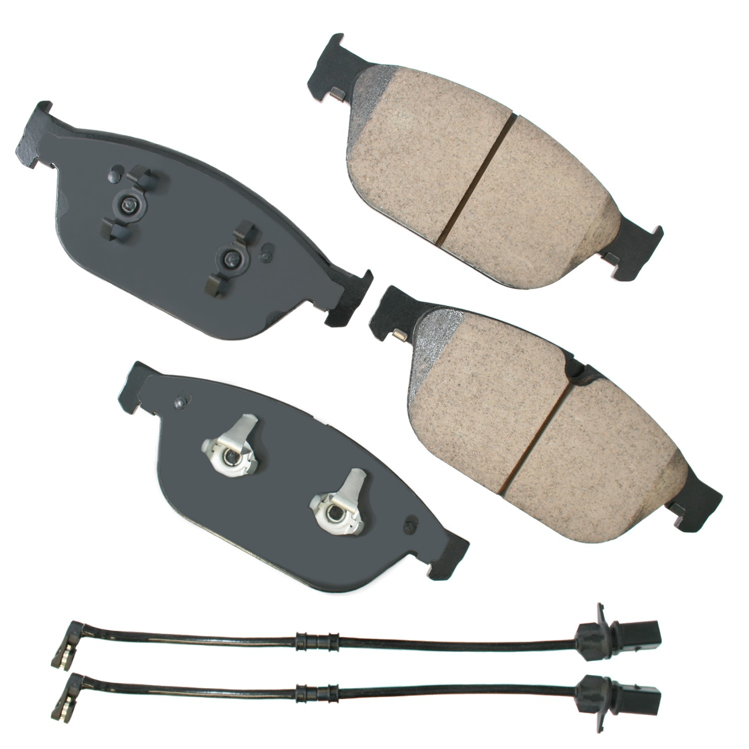 Akebono EUR1546 - Euro Ultra-Premium Brake Pads - Front