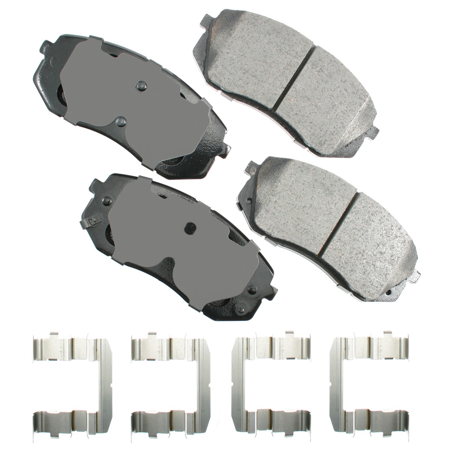 Akebono ACT1295 - Brake Pad Front Hyundai Sonata Tuco 10-15 Kia