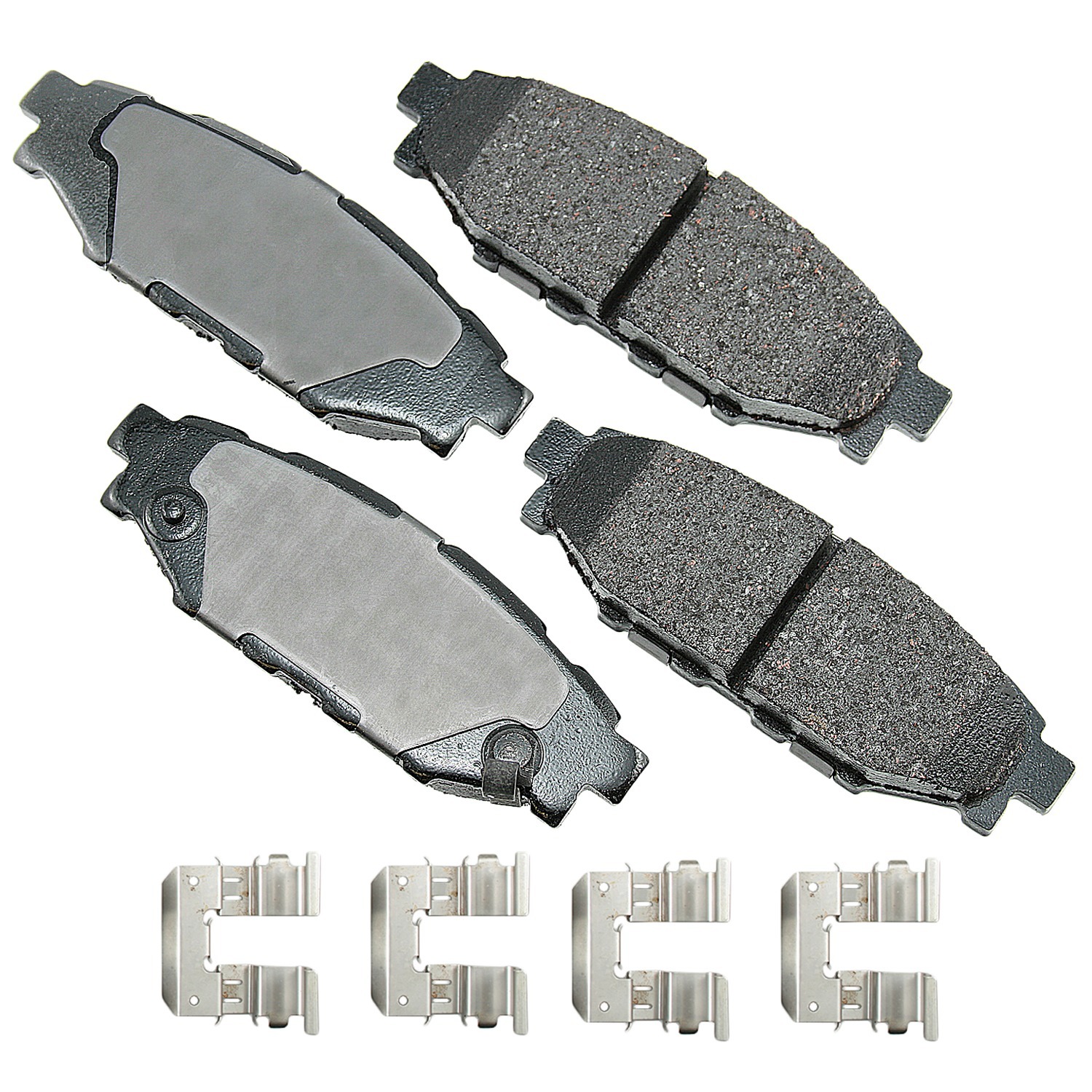 Akebono ACT1114A - ProACT Ultra-Premium Bra ke Pads - Rear Akebono ACT1114A - ProACT Ultra-Premium Bra ke Pads - Rear