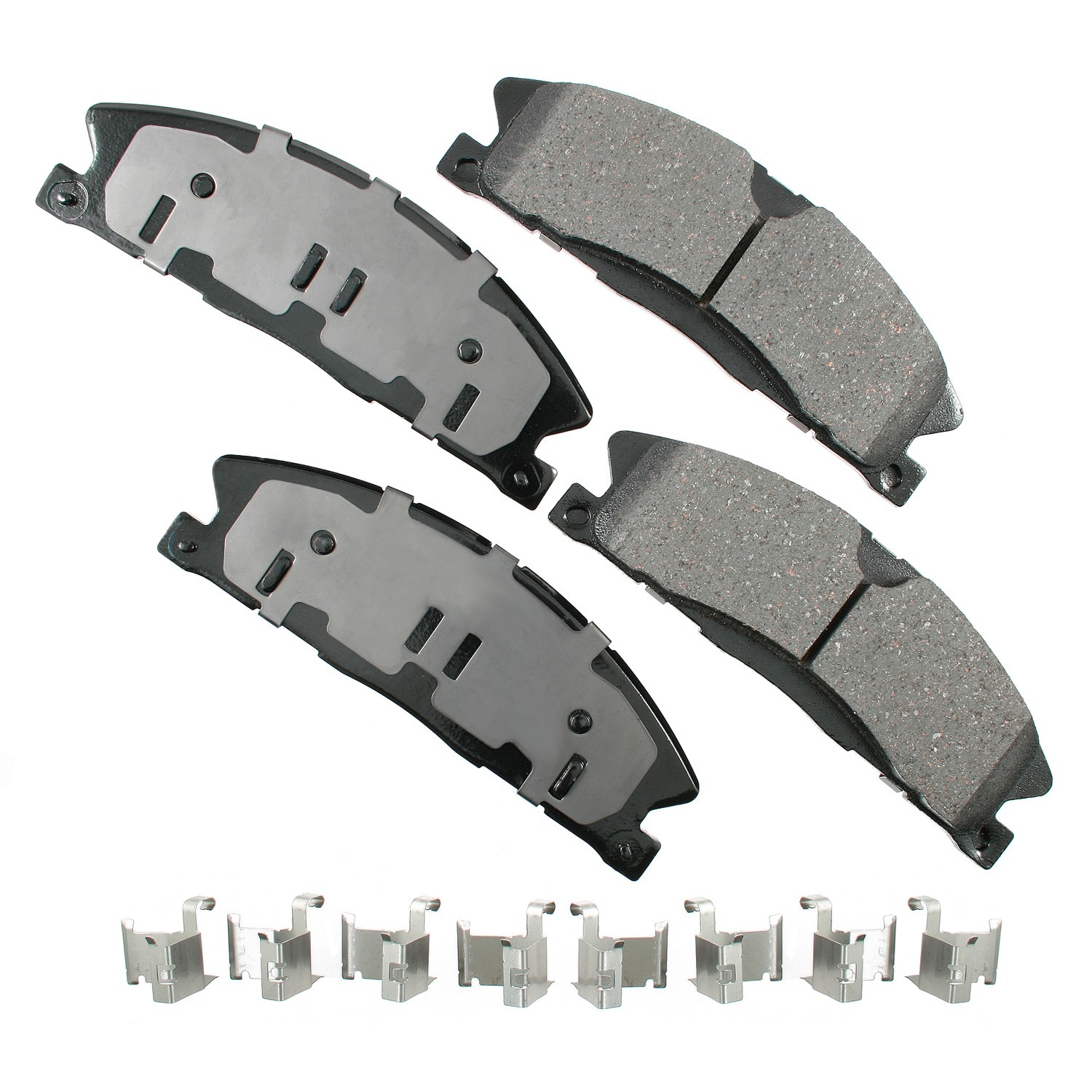 Akebono ACT1611 - Brake Pad Front Ford Explorer 13-18 Taurus