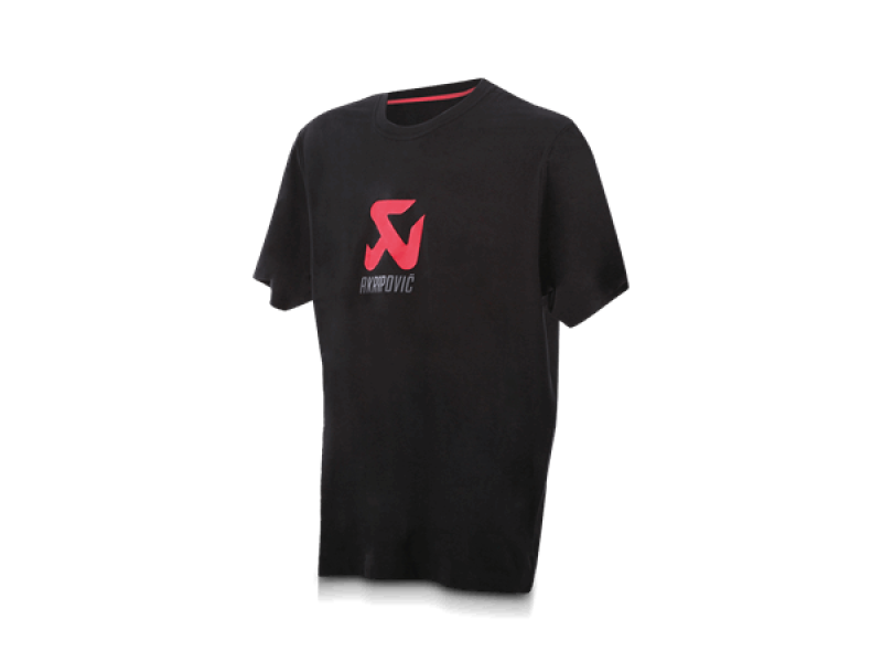 Akrapovic 801210 - Mens Logo Black T-Shirt - XXL