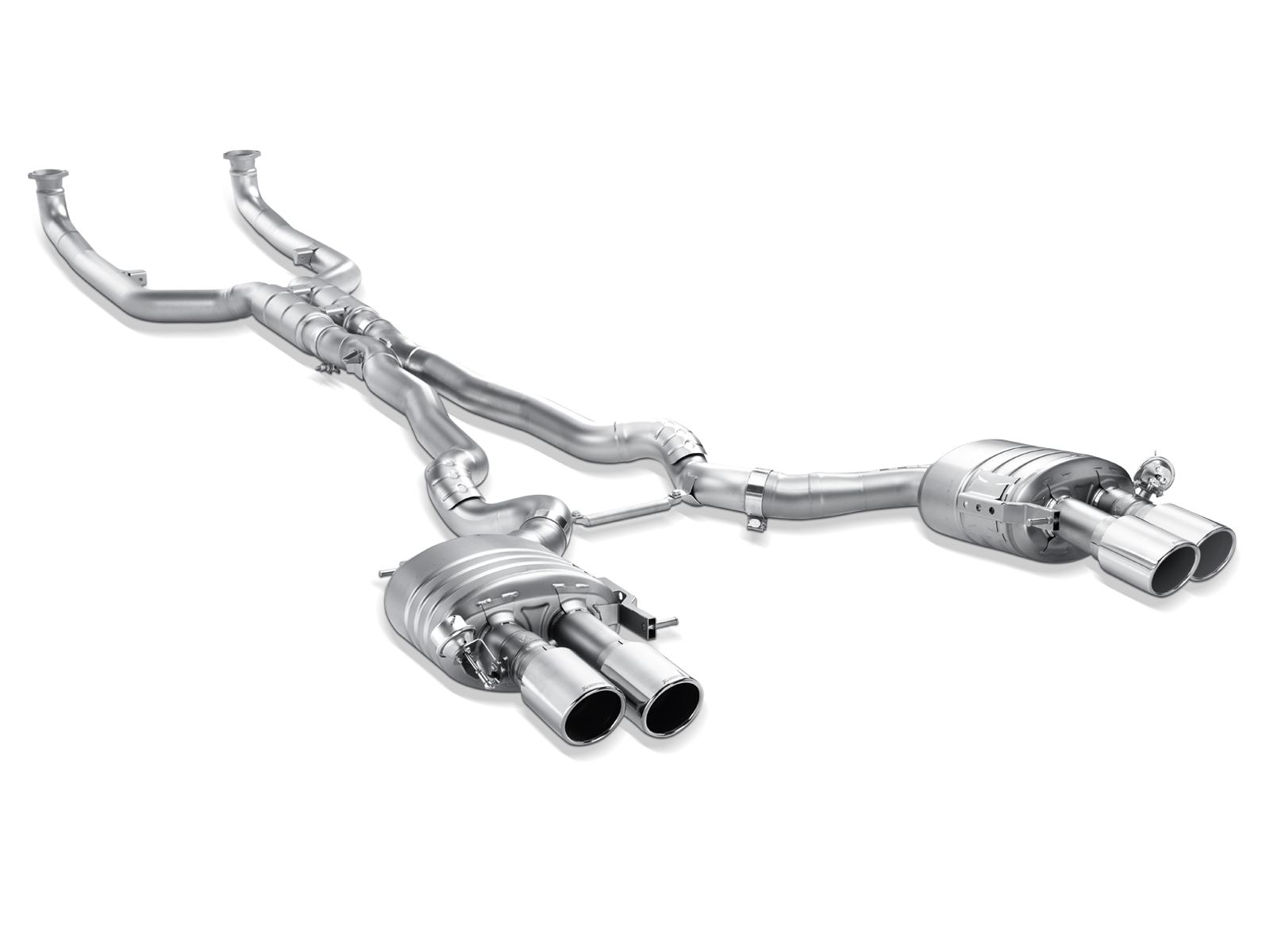 Akrapovic ME-BM/T/4 - 11-17 BMW M5 (F10) Evolution Line Cat Back (Titanium) (Req. Tips)