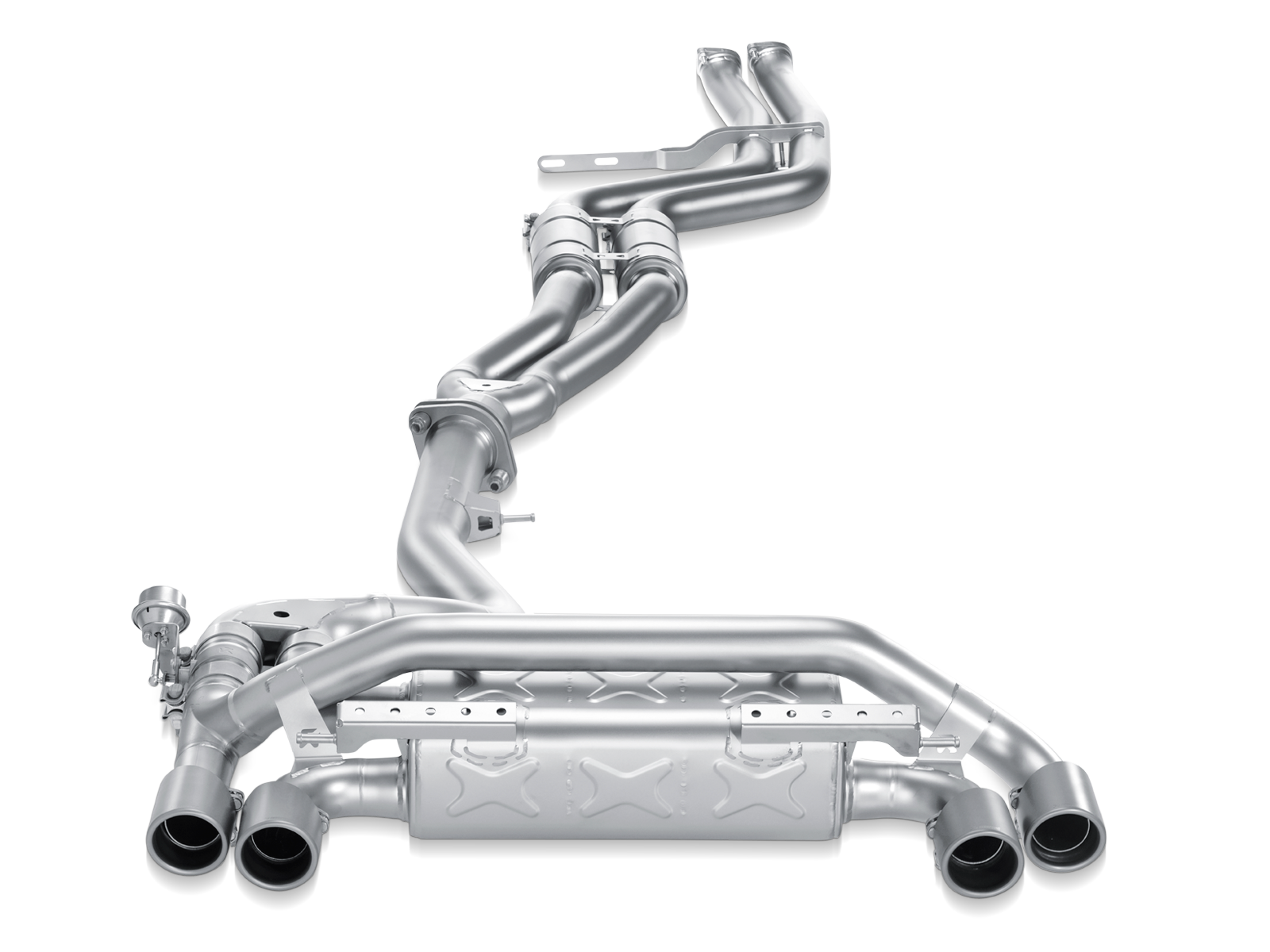 Akrapovic ME-BM/T/3 - 11-12 BMW 1 Series M Coupe (E82) Evolution Line Cat Back (Titanium) (Req. Tips)