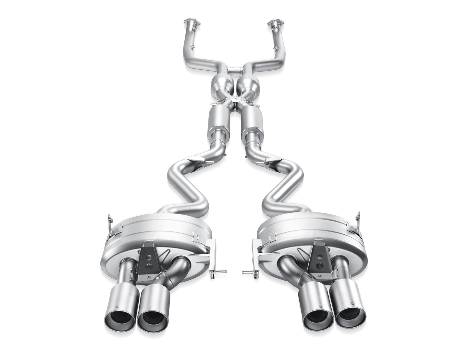 Akrapovic ME-BM/T/2 - 07-13 BMW M3 (E92 E93) Evolution Line w/ Cat (Titanium) (Req. Tips)