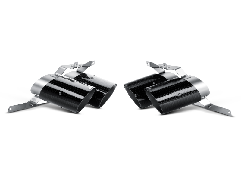 Akrapovic TP-CT/8 - 10-14 Lamborghini Gallardo LP 570-4 Coupe/Spyder Tail Pipe Set (Carbon)
