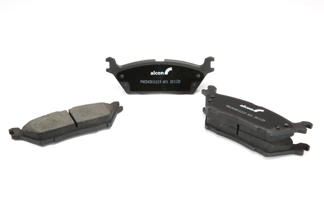 Alcon PNS3430X1219.4 - 19-20 Ford F-150 Brake Pads w/ Electric Park Brake - Rear Alcon PNS3430X1219.4 - 19-20 Ford F-150 Brake Pads w/ Electric Park Brake - Rear