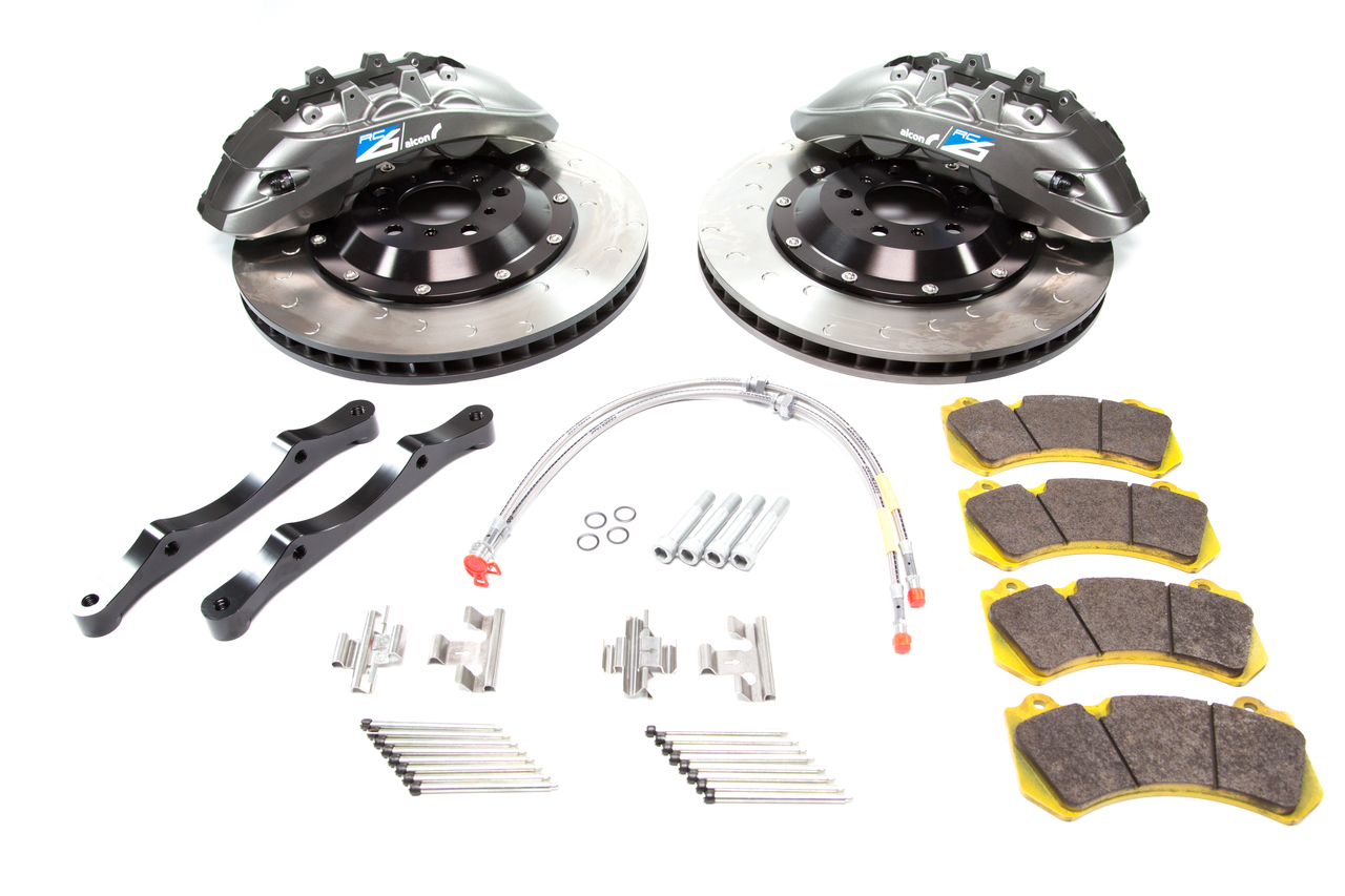 Alcon BKF7059ZG04 - 2009+ Nissan GT-R R35 412x36mm Rotor 6 Piston Caliper RC6 Front Axle Kit - Grey Alcon BKF7059ZG04 - 2009+ Nissan GT-R R35 412x36mm Rotor 6 Piston Caliper RC6 Front Axle Kit - Grey