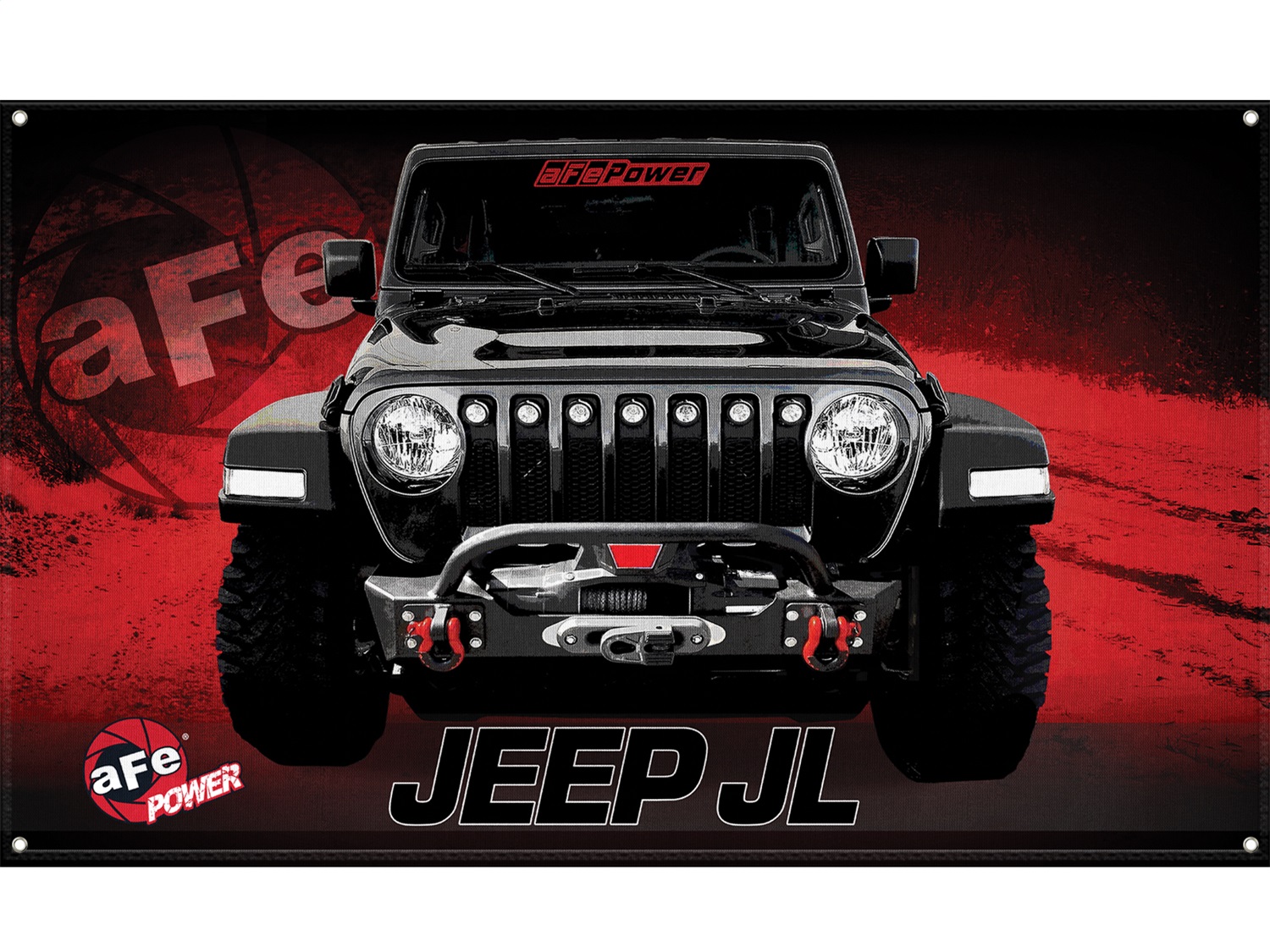 aFe Power 40-10213 - POWER Display Banner Jeep JL aFe Power 40-10213 - POWER Display Banner Jeep JL
