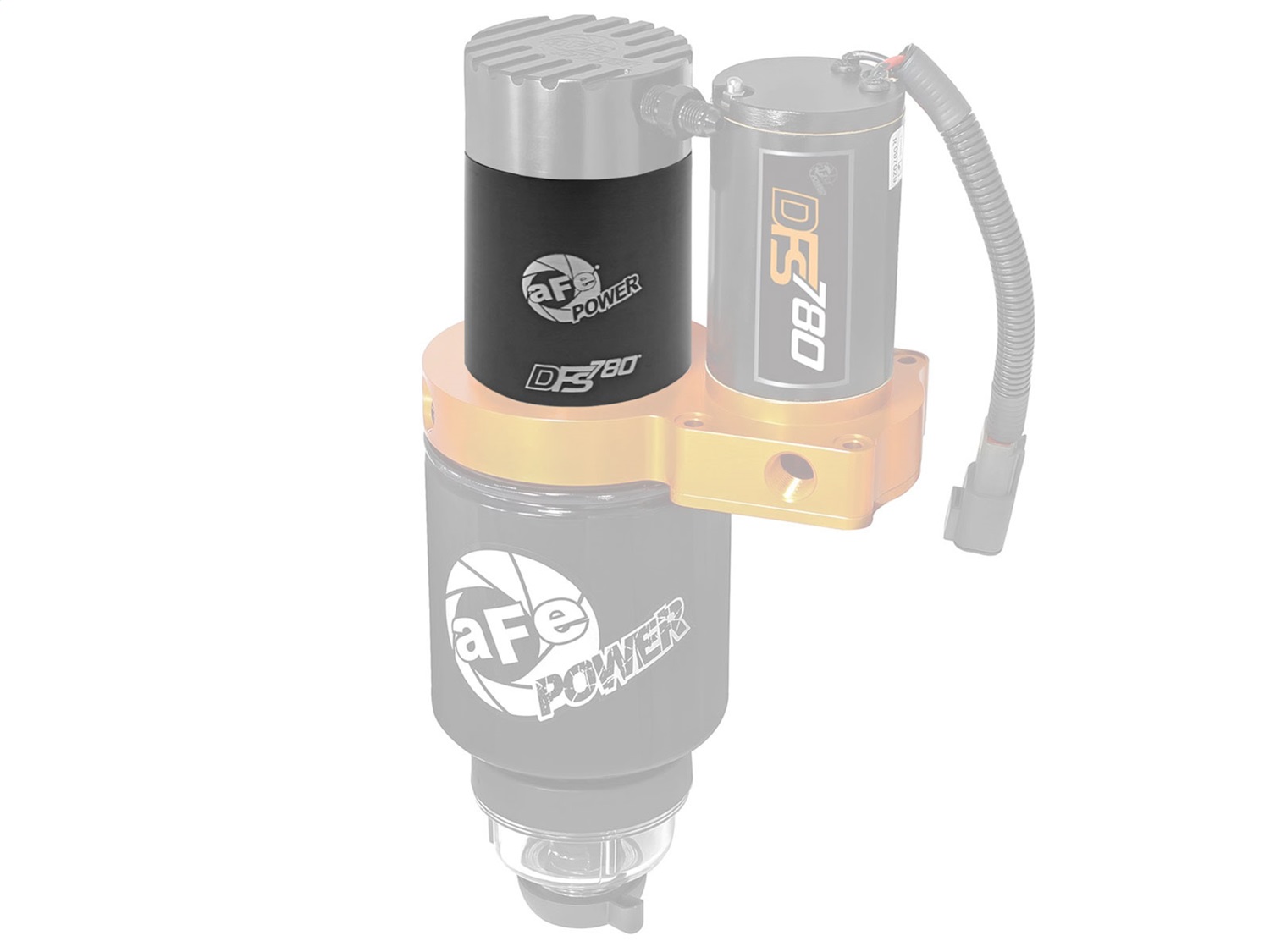 aFe Power 42-90005 - DFS780 Fuel System Fuel Chamber -Armored aFe Power 42-90005 - DFS780 Fuel System Fuel Chamber -Armored