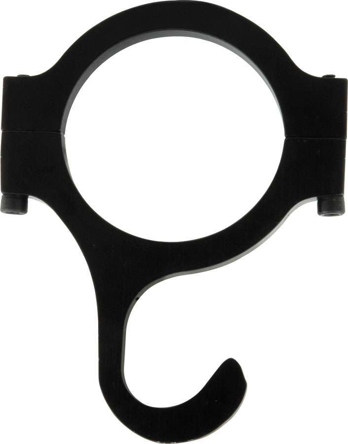 AllStar Performance ALL10229 - Helmet Hook - Clamp-On - Aluminum - Black Anodized - 1-3/4 in OD Tube - Each