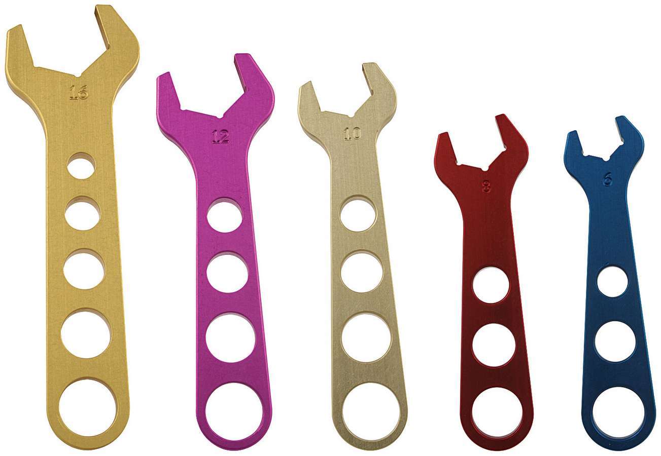 AllStar Performance ALL11100 - Aluminum Wrench Set (6-8-10-12-16)