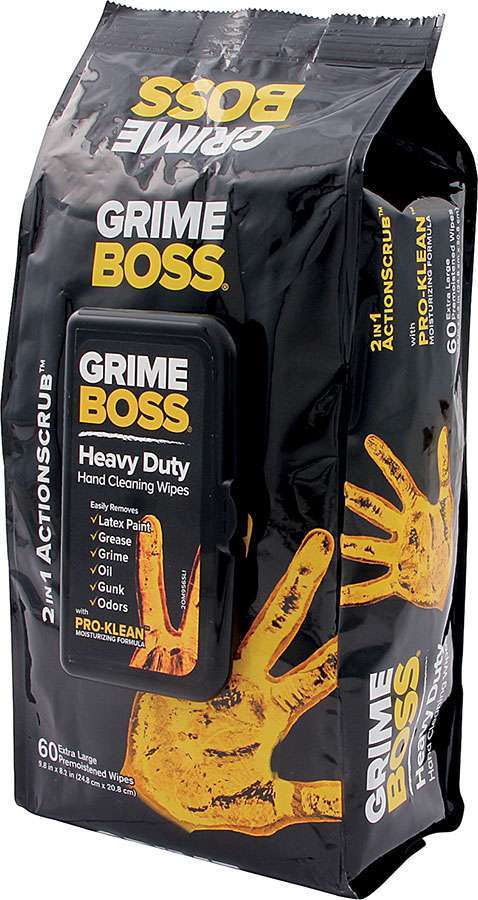 AllStar Performance ALL12017 - Cleaning Wipes 60pk Grime Boss
