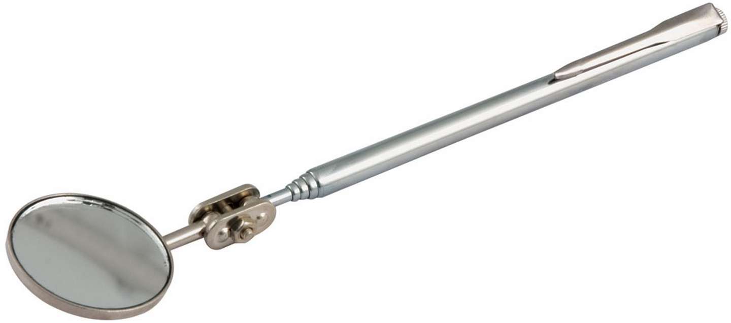AllStar Performance ALL14174 - Inspection Mirror - Telescoping - 1.25 in Diameter Head - 6.5 to 19 in Long - Steel - Chrome - Each AllStar Performance ALL14174 - Inspection Mirror - Telescoping - 1.25 in Diameter Head - 6.5 to 19 in Long - Steel - Chrome - Each