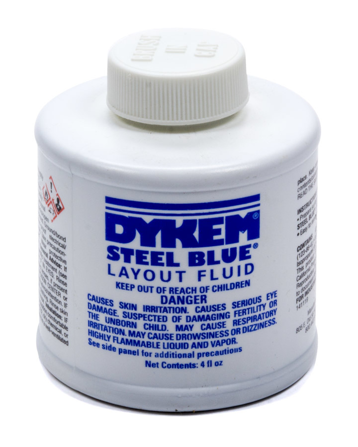 AllStar Performance ALL12070 - Dykem Layout Fluid 4oz Brush in Cap