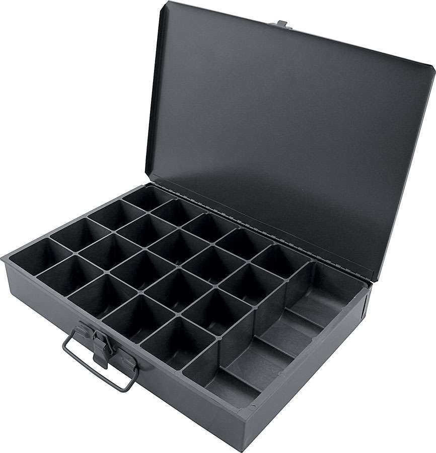 AllStar Performance ALL14365 - Metal Storage Case 21 Comp 9.5x13.5x2