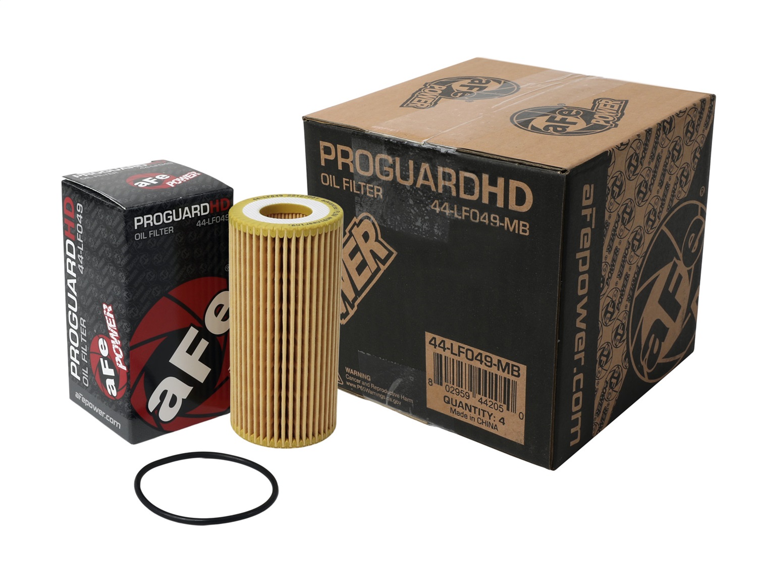 aFe Power 44-LF049-MB - Pro GUARD HD Oil Filter (4 Pack) aFe Power 44-LF049-MB - Pro GUARD HD Oil Filter (4 Pack)