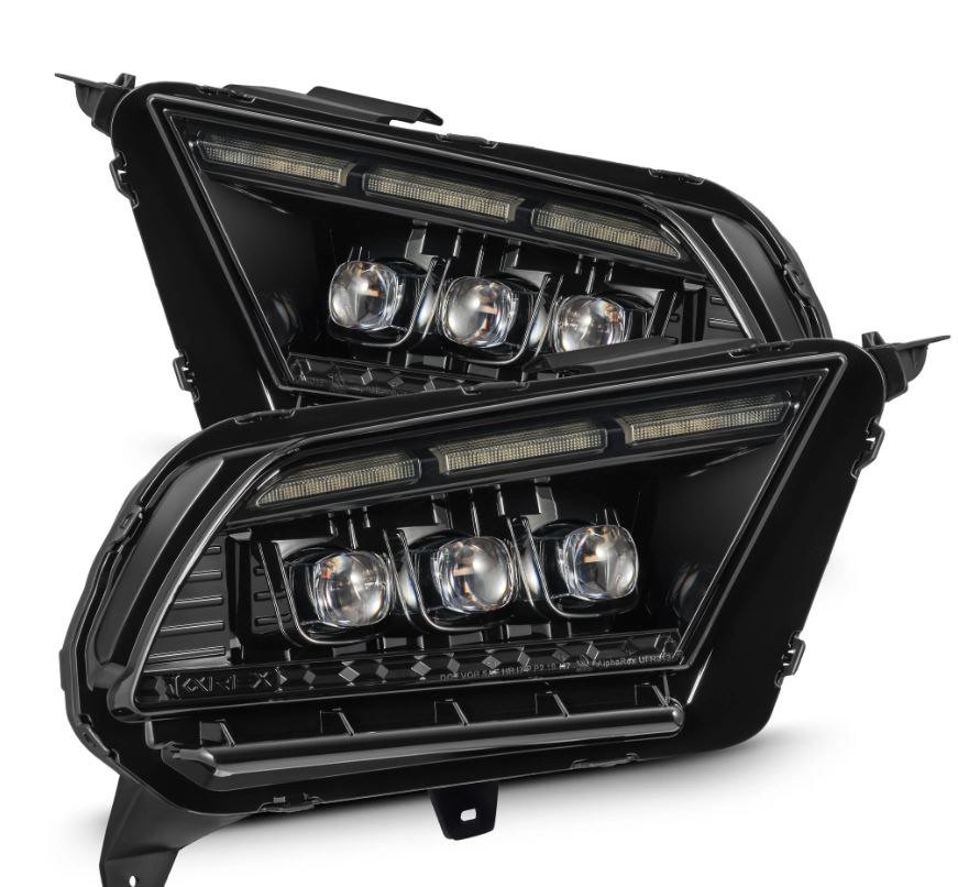 AlphaRex 880490 - 10-12 Ford Mustang NOVA-Series LED Proj. Headlights Alpha-Blk w/Activ Lght & Seq.Sig SB DBL AlphaRex 880490 - 10-12 Ford Mustang NOVA-Series LED Proj. Headlights Alpha-Blk w/Activ Lght & Seq.Sig SB DBL