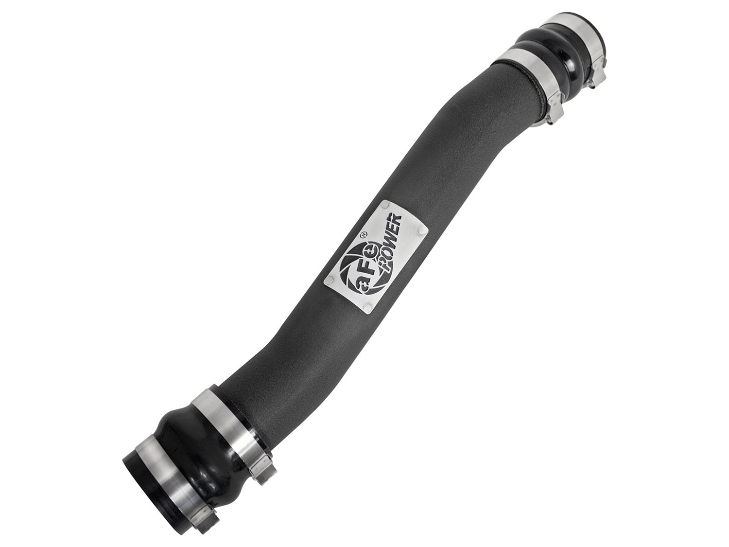 aFe Power 46-20038-B - BladeRunner 3in Intercooler Tube Hot Side w/ Couplings & Clamps Kit 07.5-09 Dodge Diesel Trucks