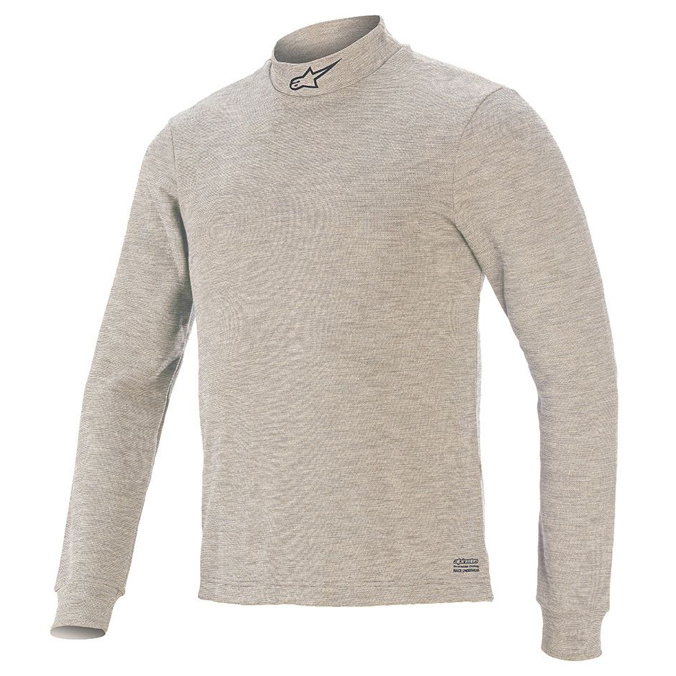 Alpinestars USA 4754520-11-S - Race Top V3 Small Lt. Gray Long Sleeve